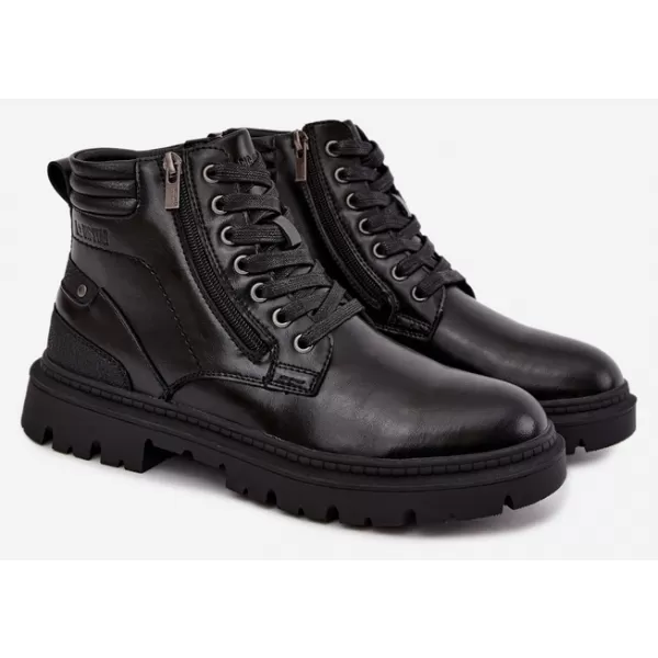  Moški gležnarji BIG STAR SHOES UU174242 ČRNA 