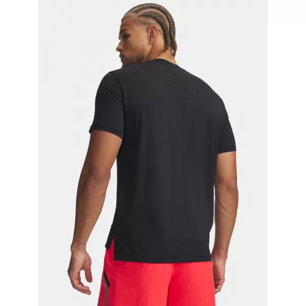  Moška majica s kratkimi rokavi UNDER ARMOUR VELOCITI PRO SHORTSLEEVE 6009506-001 ČRNA 