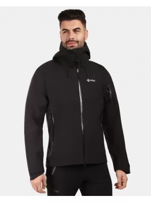 Moška hardshell jakna KILPI MAMBA-M 1M0101KI ČRNA