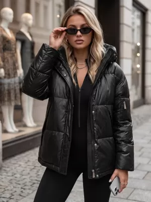 Ženska jakna DSTREET TY5966 ČRNA