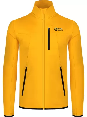 Moški powerfleece pulover NORDBLANC MORASS NBSFM8335 JANTAR