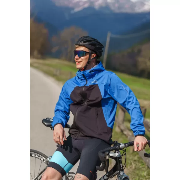  Moška nepremočljiva softshell jakna NORDBLANC EXPEDITIOUS NBSSM8323 MODRA 