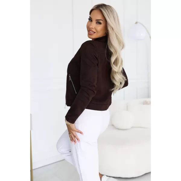  Ženska jakna NUMOCO 481-5 ČOKOLADA 