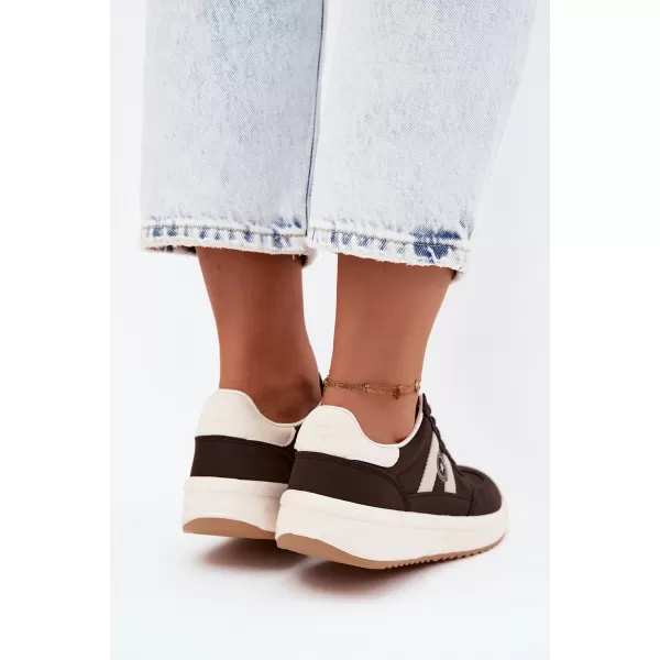  Ženske superge BIG STAR SHOES UU274024 RJAVA/BEŽ 