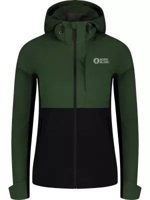 Ženska softshell jakna NORDBLANC BLINK NBSSL8320 ZELENA