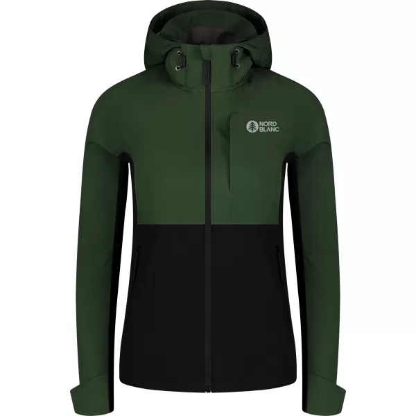  Ženska softshell jakna NORDBLANC BLINK NBSSL8320 ZELENA 