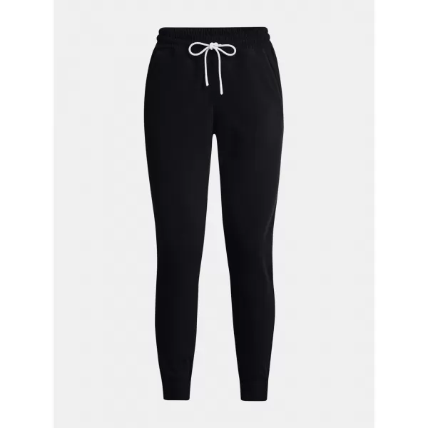  Ženske hlače UNDER ARMOUR UA RUSH FLEECE PANT 1365775-001 ČRNA 