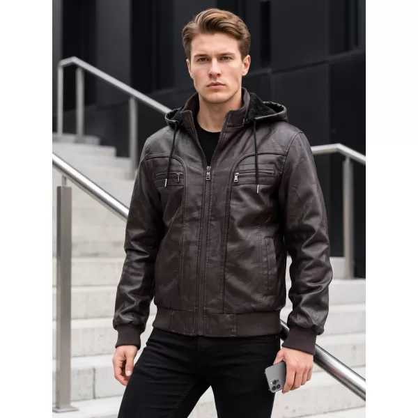  Moška jakna DSTREET TX5137 RJAVA 