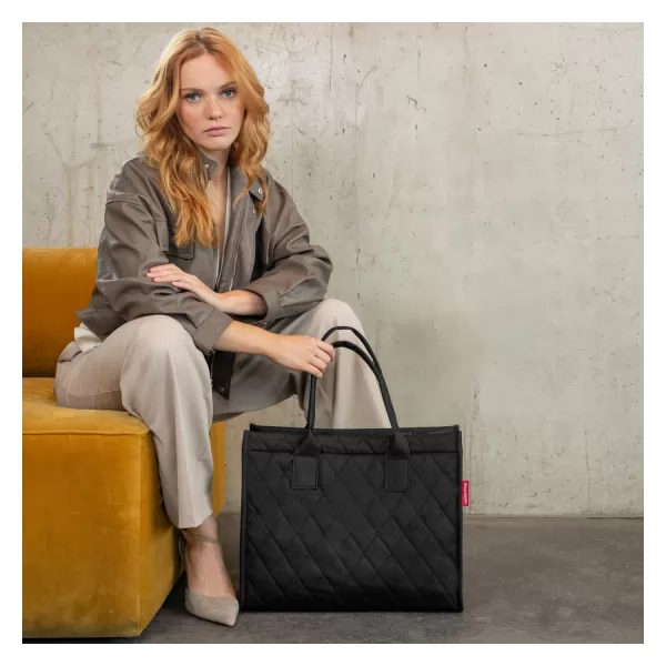  Torba REISENTHEL DAILY SHOPPER ROMB ČRN 