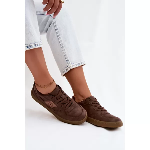  Ženske superge BIG STAR SHOES UU274017 RJAVA/BEŽ 