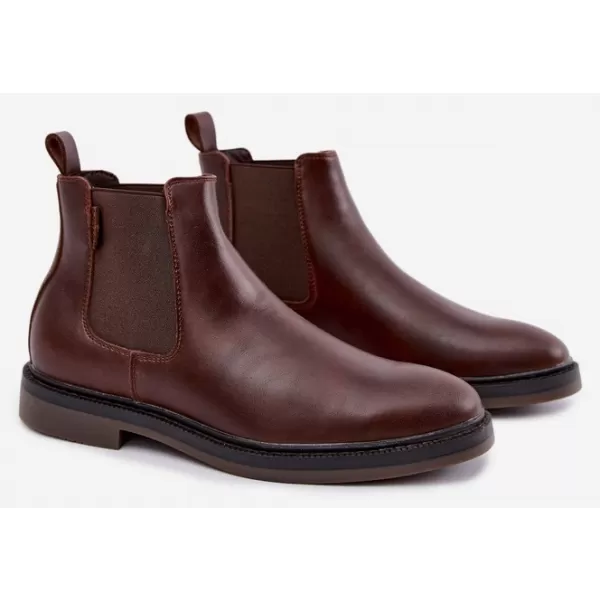  Moški čevlji BIG STAR SHOES UU174279 RJAVE/BEŽ SENCE 