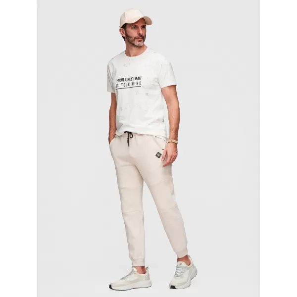  Moške trenirke OMBRE P1520 PESEK 