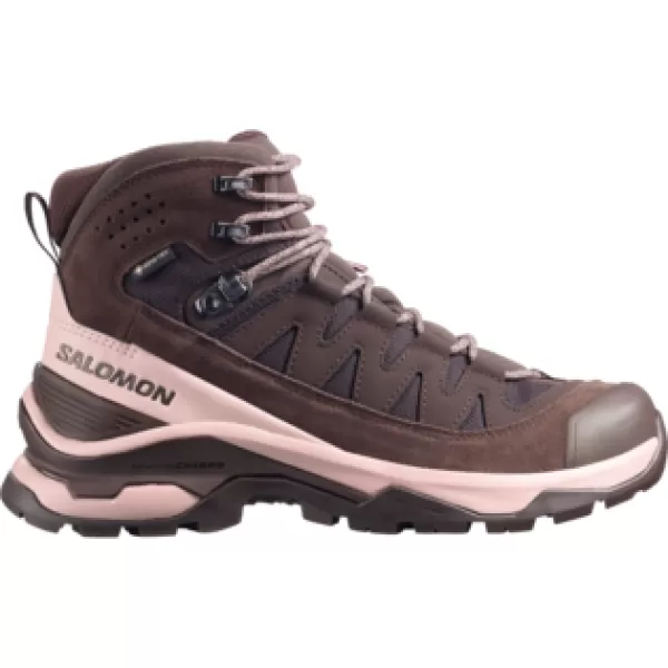  Ženski čevlji SALOMON QUEST ECHO GORE TEX L47968500 ČRNA KAVA/SENČNO SIVA/ČRNA 