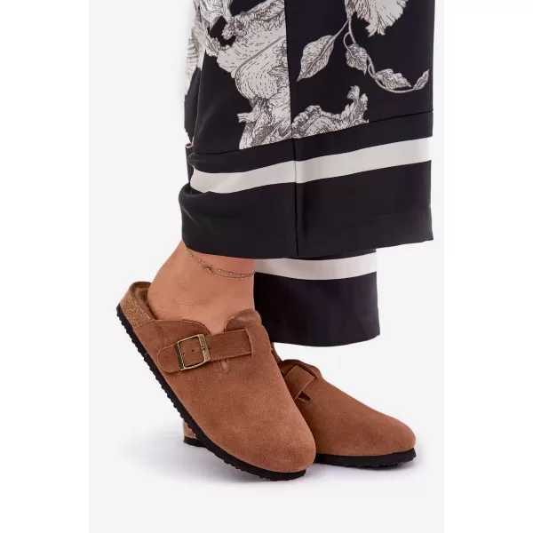  Ženski copati BIG STAR SHOES RR274A387 RJAVA/BEŽ 