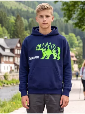 Otroški pulover ALTISPORT ALK193423 POLNOČNO MODRA