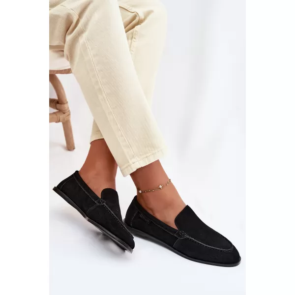  Ženski mokasini BIG STAR SHOES TT274209 ČRNA 