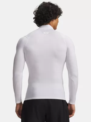 Moška majica s kratkimi rokavi UNDER ARMOUR UA HG ELITE COMP MOCK LS 6015385-100 BELA