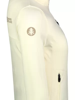 Ženski powerfleece pulover NORDBLANC CRISP NBSFL8338 BEŽ