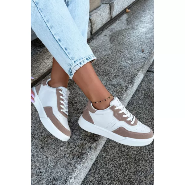  Ženske superge BIG STAR SHOES UU274275 BELA/BEŽ 