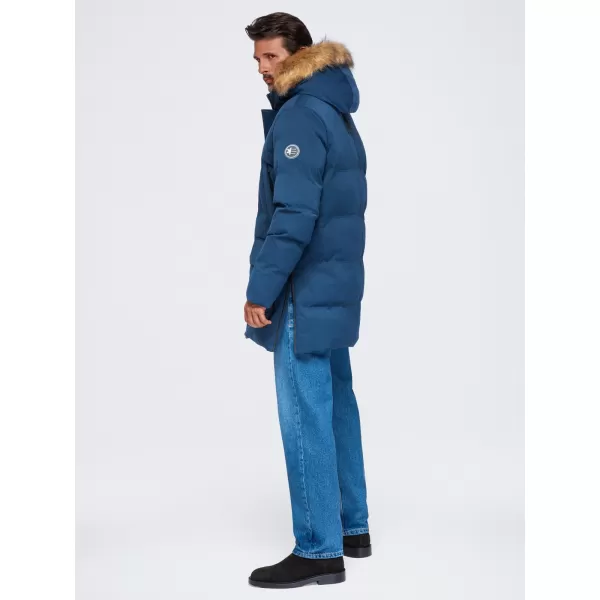  Moška parka OMBRE OM-JALJ-0310 MORNARSKO MODRA 