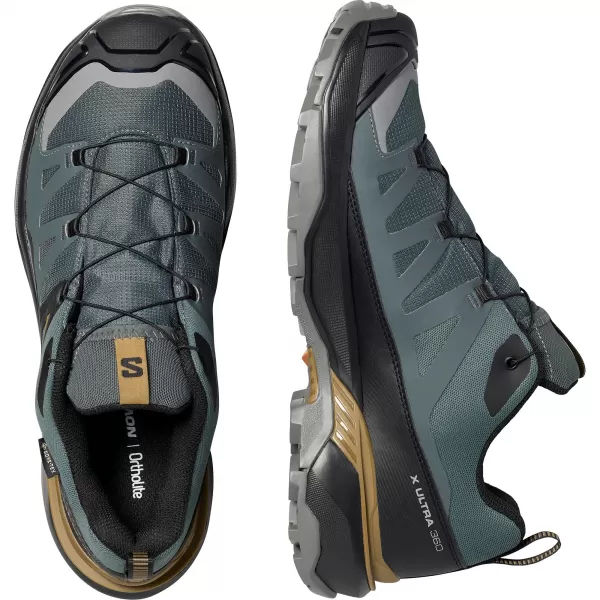  Moški čevlji SALOMON X ULTRA 360 GORE-TEX L49101700 URBANI ŠIK/ČRNA/BRILJANTNO OLIVNA 