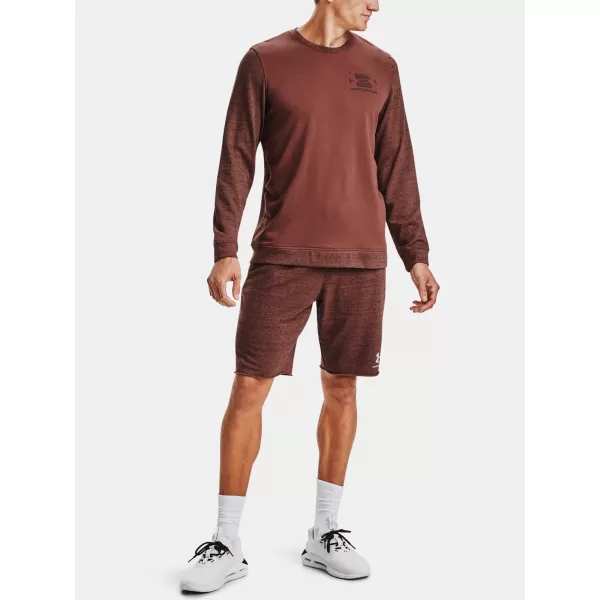  Moški pulover UNDER ARMOUR SPORTSTYLE TERRY KO CREW 1357103-688 RDEČA 