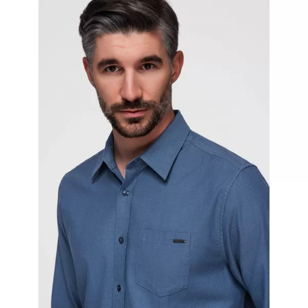  Moška srajca OMBRE K695 DENIM 