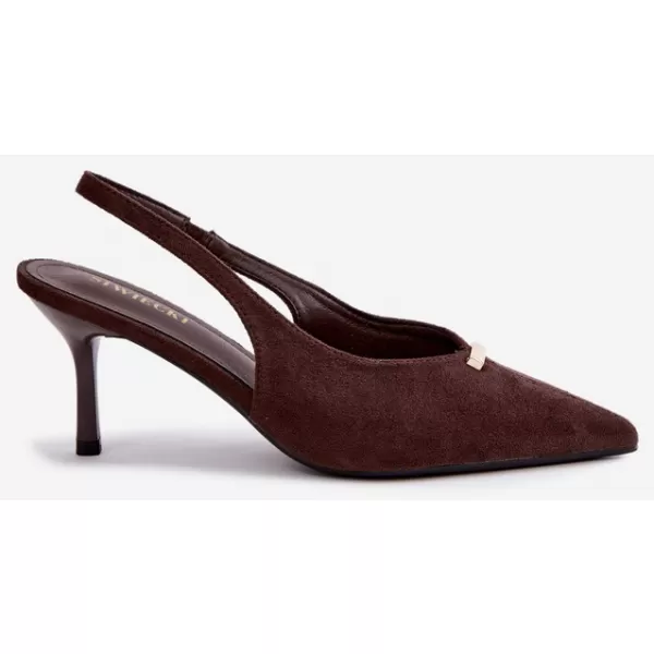  Ženske črpalke BOTO T681P KAKI 