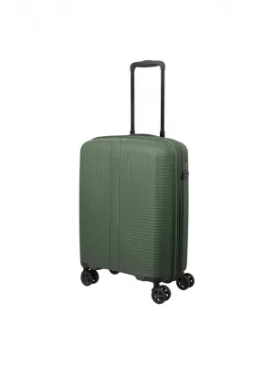 Kovček TRAVELITE AIR STRIPE 4W S EXP ZELENA