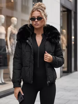 Ženska jakna DSTREET TY6037 ČRNA