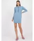 Obleka BASIC FEEL GOOD AP-SK-A-006.73 SVETLO MODRA