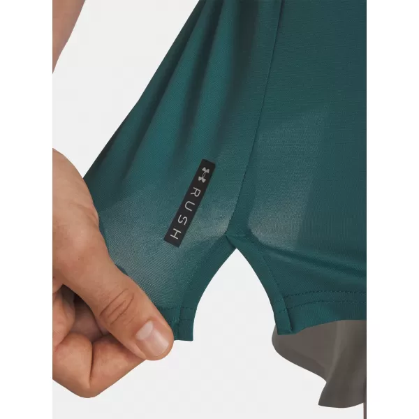  Moška majica s kratkimi rokavi UNDER ARMOUR VANISH ENERGY SS 1383973-338 ZELENA 
