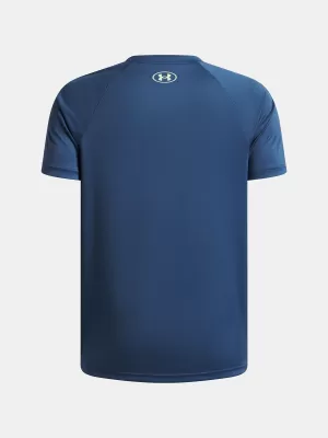 Fantovska majica s kratkimi rokavi UNDER ARMOUR B TECH GRAPHIC SS 6009615-498 MODRA