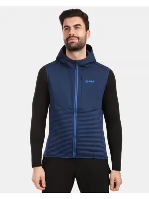 Moški softshell telovnik KILPI ENIA-M 1M0114KI TEMNO MODRA