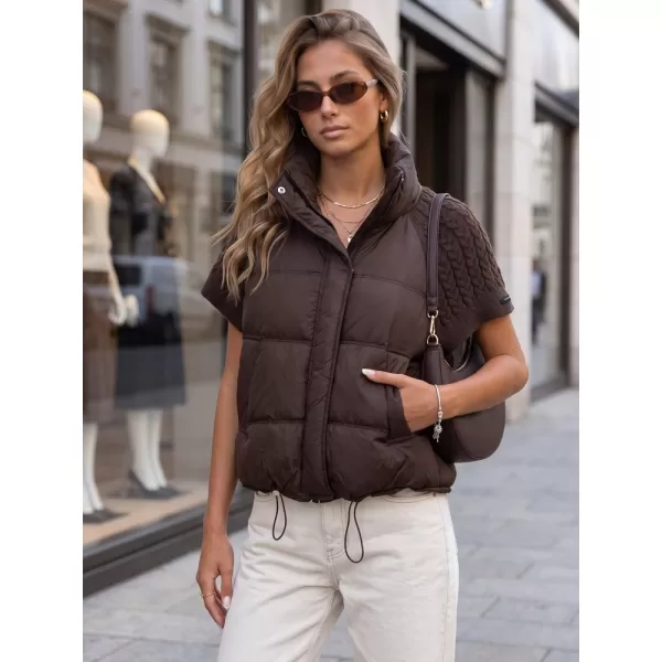  Ženska jakna DSTREET TY5924 RJAVA 
