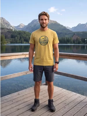 Moška majica s kratkimi rokavi ALPINE PRO TERMES 4 RAZLIČICA JUŽNI MAH PC
