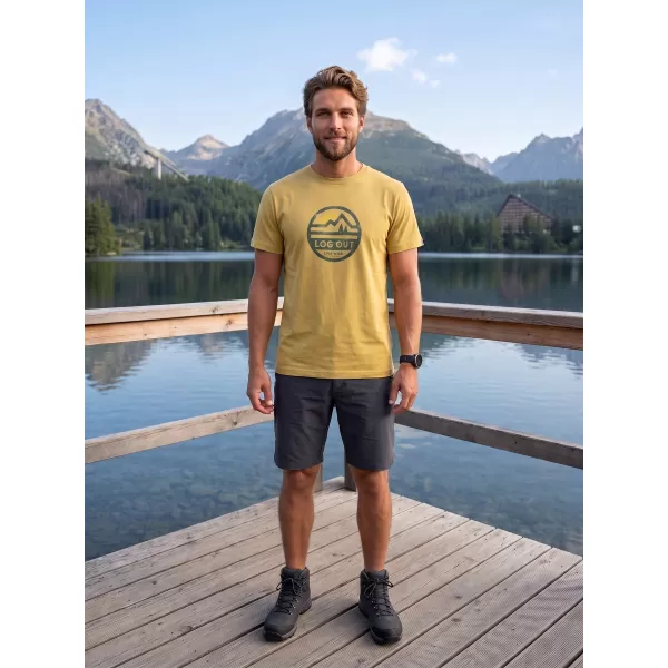  Moška majica s kratkimi rokavi ALPINE PRO TERMES 4 RAZLIČICA JUŽNI MAH PC 
