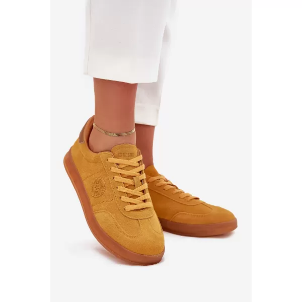  Ženske superge BIG STAR SHOES RR274846 RUMENA/ZLATA 