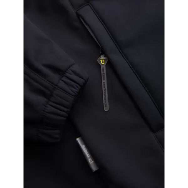  Moška softshell jakna OMBRE OM-JANP-0292 ČRNA 