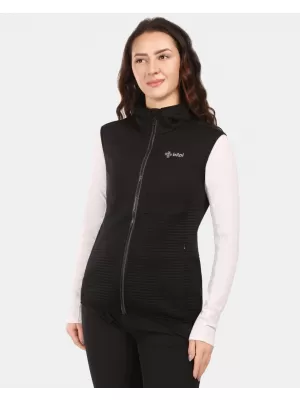 Ženski softshell telovnik KILPI ENIA-W 1L0115KI ČRNA