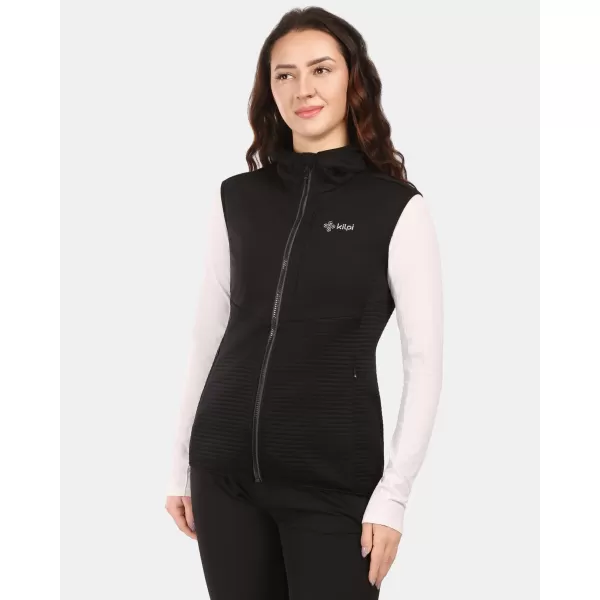  Ženski softshell telovnik KILPI ENIA-W 1L0115KI ČRNA 