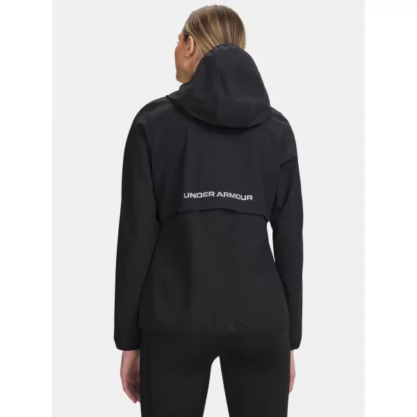  Ženska jakna UNDER ARMOUR UA VELOCITI STORM JACKET 6009542-001 ČRNA 