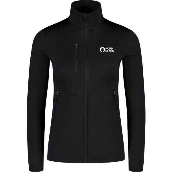  Ženski powerfleece pulover NORDBLANC CRISP NBSFL8338 ČRNA 
