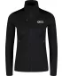 Ženski powerfleece pulover NORDBLANC CRISP NBSFL8338 ČRNA