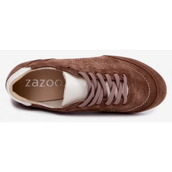  Ženske superge ZAZOO N1414/772/1098 RJAVA/BEŽ 