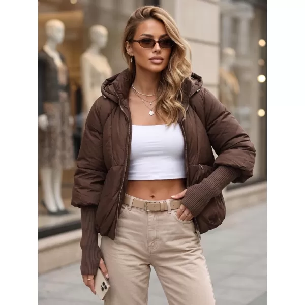  Ženska jakna DSTREET TY5895 RJAVA 