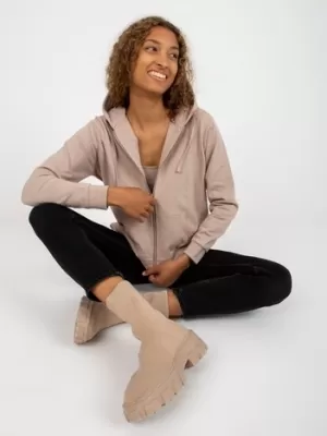 Ženski pulover BASIC FEEL GOOD B-002.65 TEMNO BEŽ