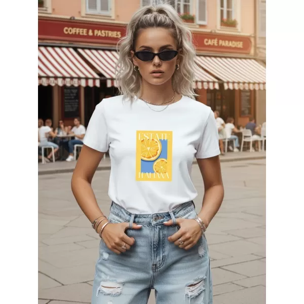  Ženska majica s kratkimi rokavi DSTREET NX8026RY-WH BELA 