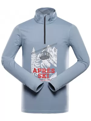 Moška majica s kratkimi rokavi, ki se hitro suši ALPINE PRO STANS ASHLEY MODRA VARIANTA PE