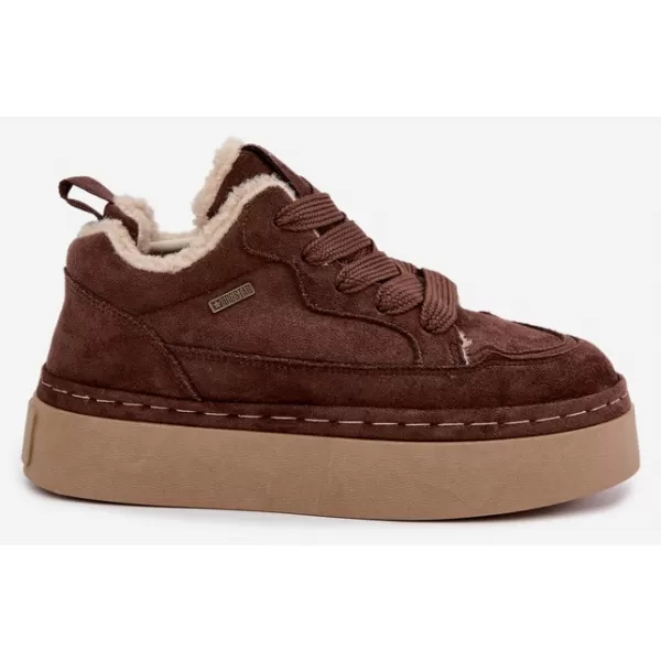  Ženski čevlji BIG STAR SHOES UU274188 RJAVE/BEŽ SENCE 
